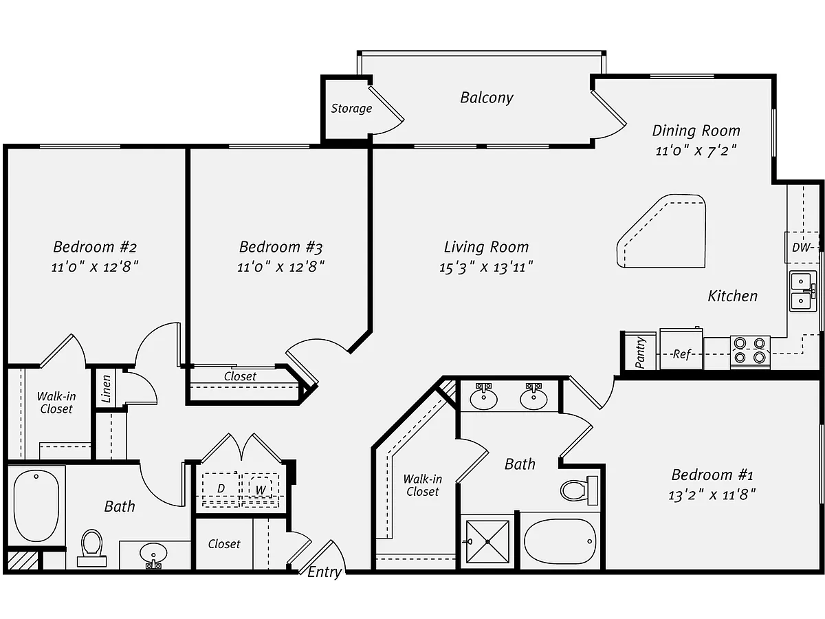 Floor plan C1