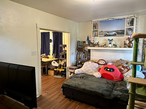 Living Room (Decorative Fireplace behind the Sofa)