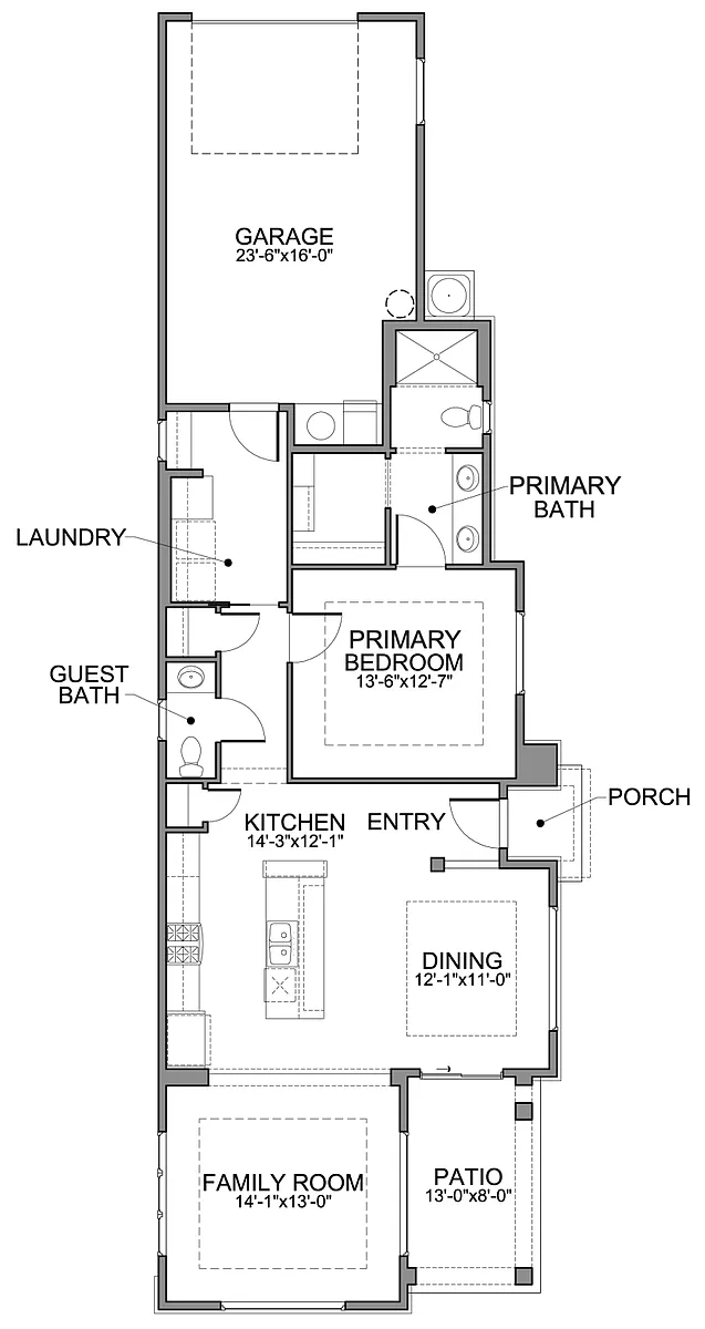 Floor plan Carabella