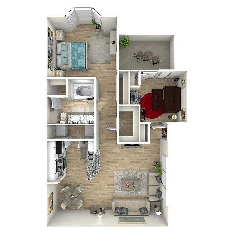Floor plan The Scamp