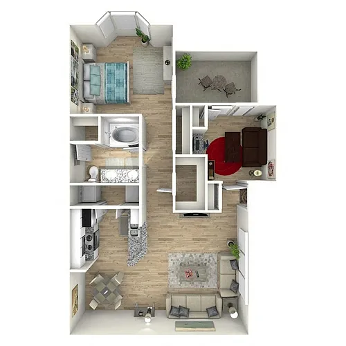 Floor plan The Scamp