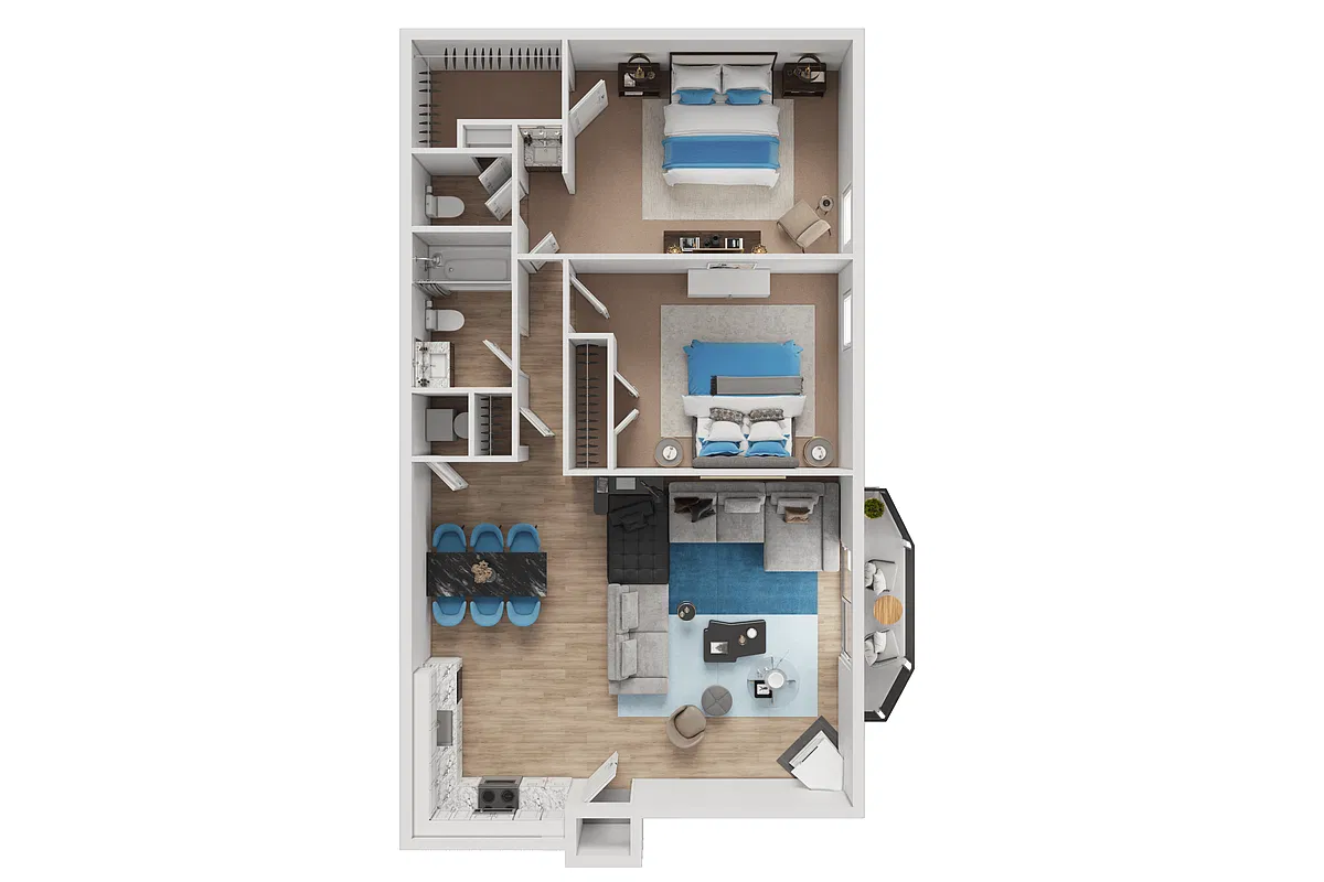 Floor plan The Highland