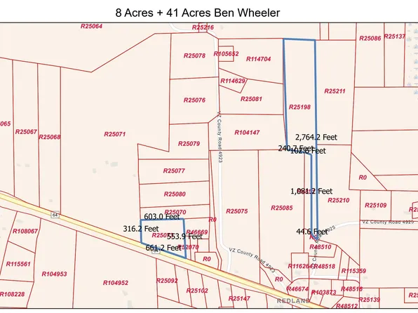 0 County Road 4925, Ben Wheeler, TX 75754