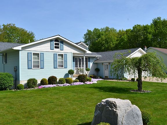 Front of house. 