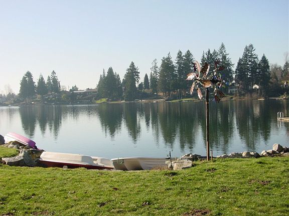 Lake view from deck