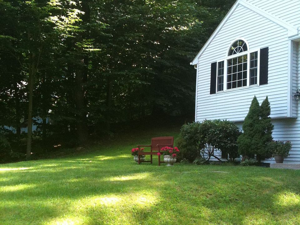 View from driveway