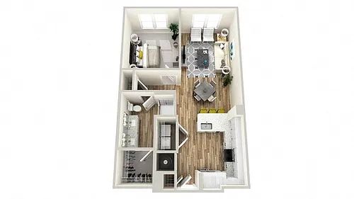 Floor plan A1A