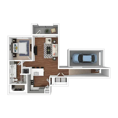 Floor plan A1-2B