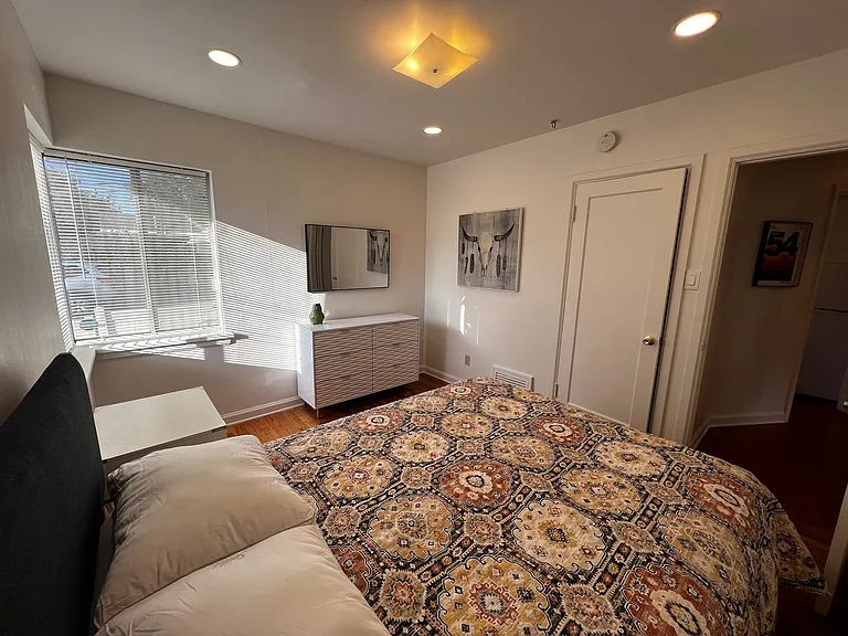 Bedroom 2 with brand new high-end queen bed