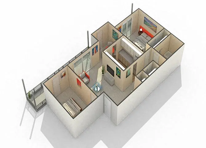 Floor plan Elmhurst