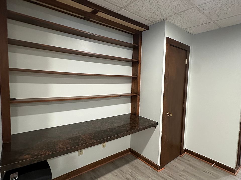 Desk area in living room