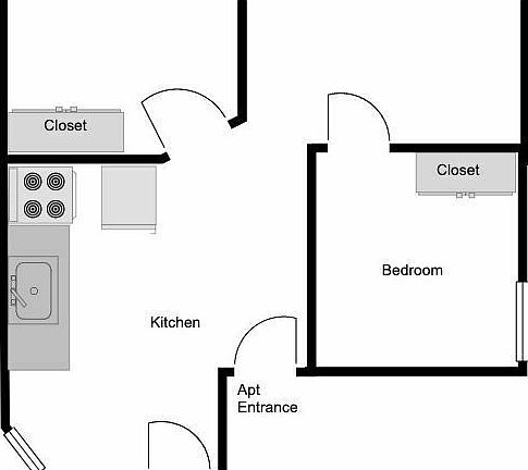 2nd image of 211 W 21st St APT 5R