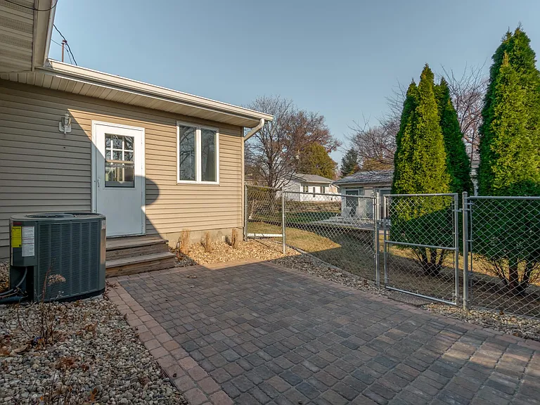 Brick Paver Patio (New AC)