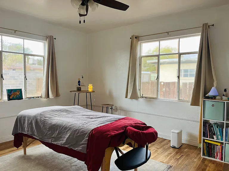 room 2, lots of natural light plus closet