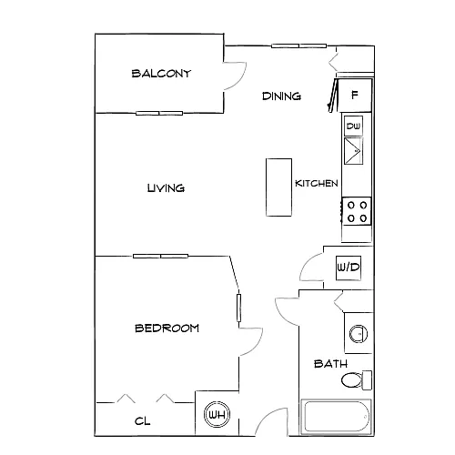 Floor plan Design 1A