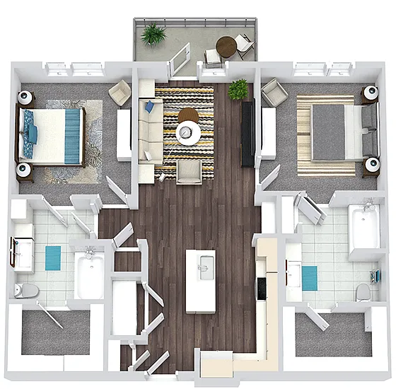 Floor plan Canal