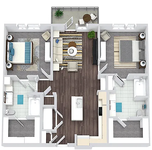 Floor plan Canal