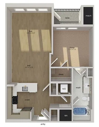 Floor plan A09