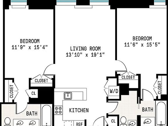 2nd image of 25 Broad St APT 14J