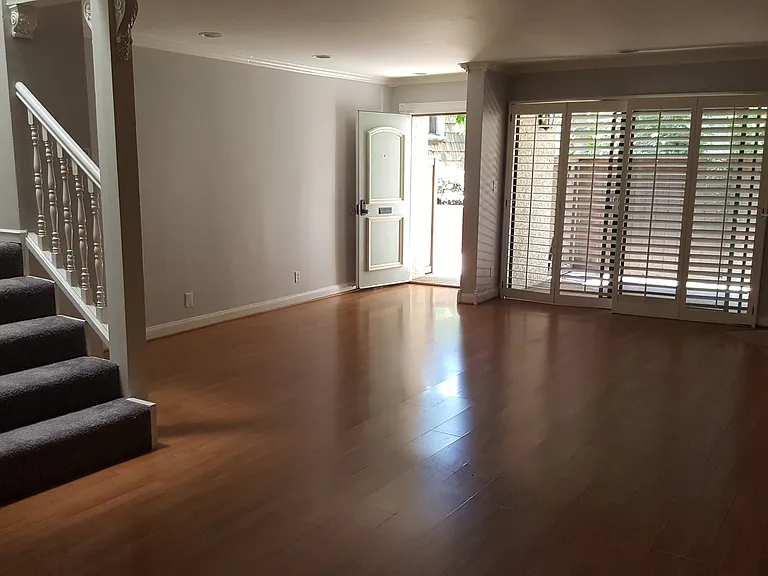 Front entry and living room