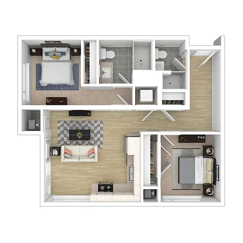 Floor plan B3