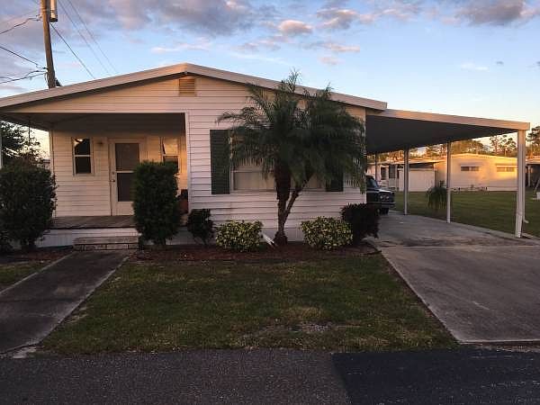 Front of home.