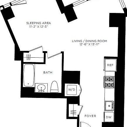 2nd image of 625 W 57th St APT 1219