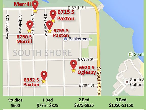 southlakeside building locations