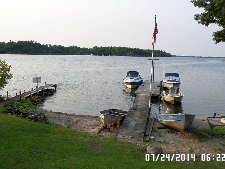 Docks and Sandy Shore