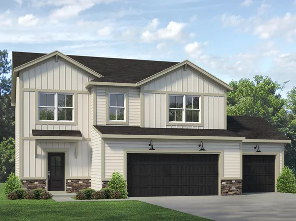 Cumberland Farmhouse w/ 3-Car - LP Plan, Blevins Farm