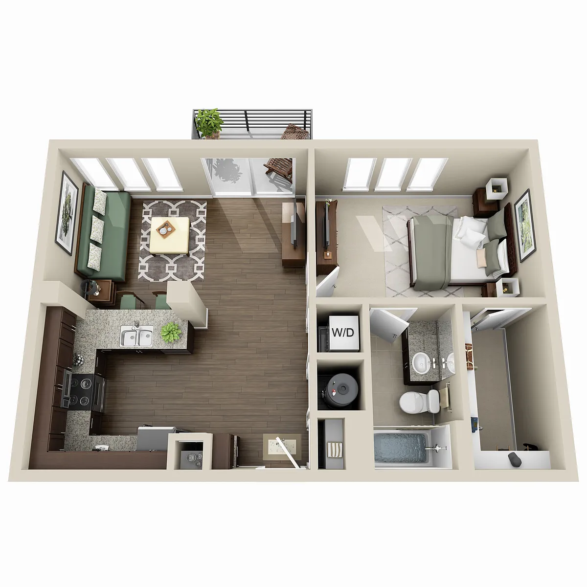 Floor plan Morehead