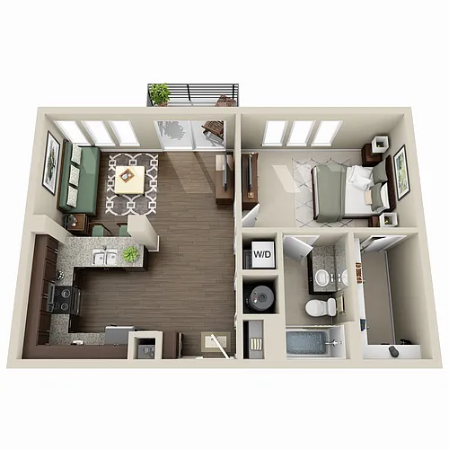 Floor plan Morehead