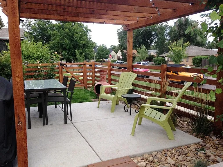 Front patio