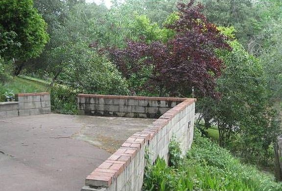 View of back patio