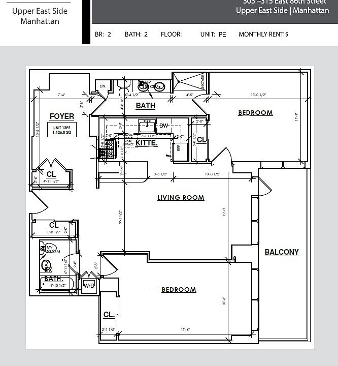 2nd image of 305 E 86th St APT 18LE