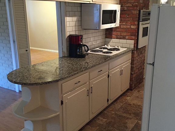 Kitchen counter area