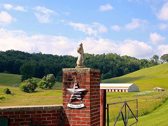 entrance & locked gate