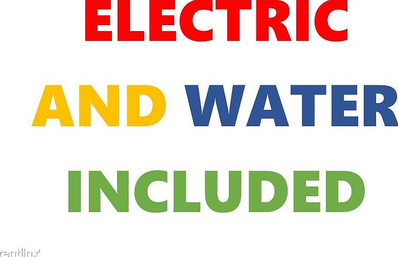 ELECTRIC AND WATER INCLUDED