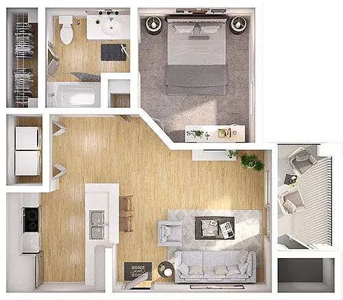 Floor plan Willow Oak