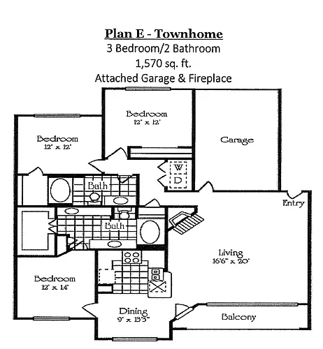 Floor plan E