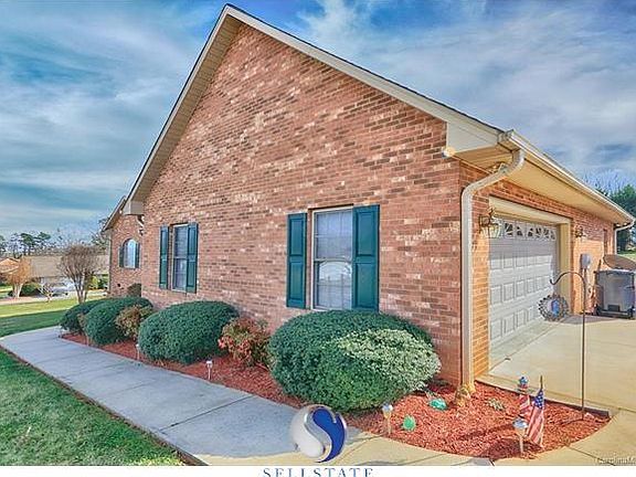 Over sized 2 car side load garage.108 Stone Creek Dr. Statesville, NC 28625