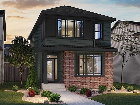Exterior rendering of the Bristol Prairie model