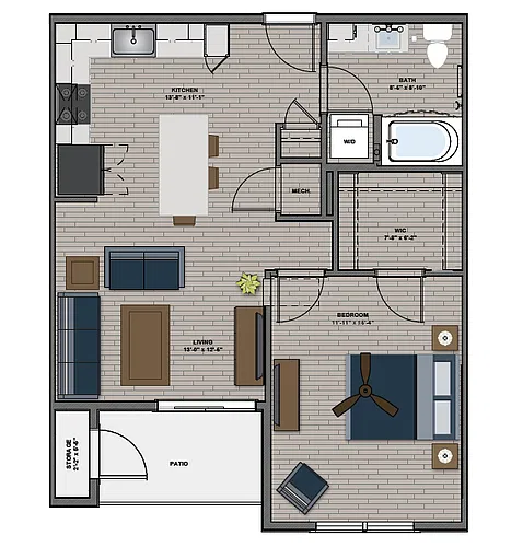 Floor plan Ford II