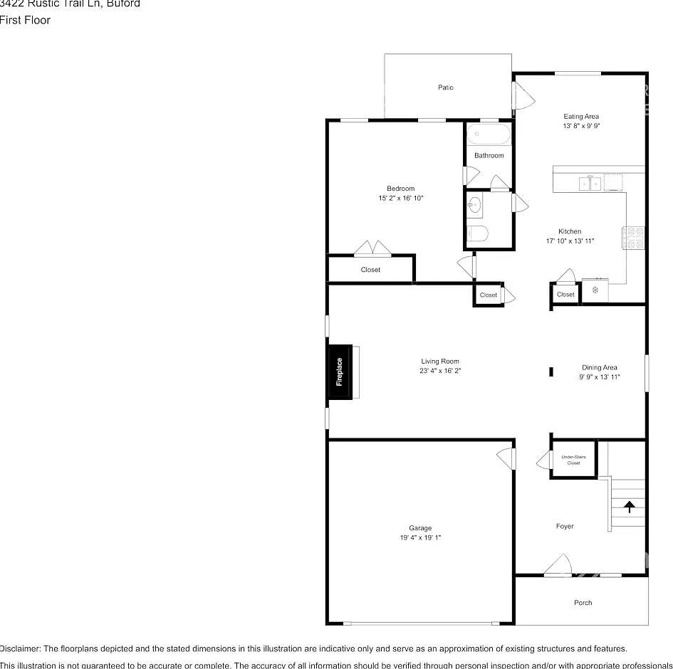 3422 Rustic Trail Ln Buford, GA 30519 — Photo 2