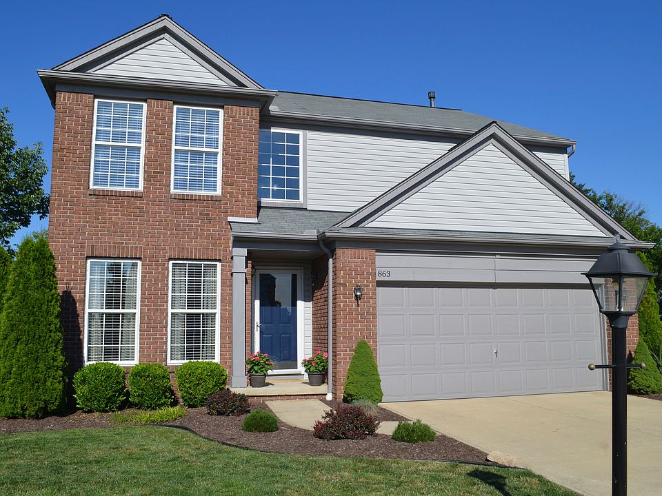 Brick front colonial