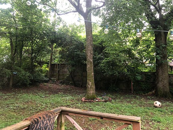 Part of back yard- backs up to Ridgefield back yards at end of dead end street Road back yards