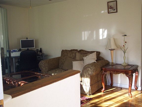 Side View of Living Room