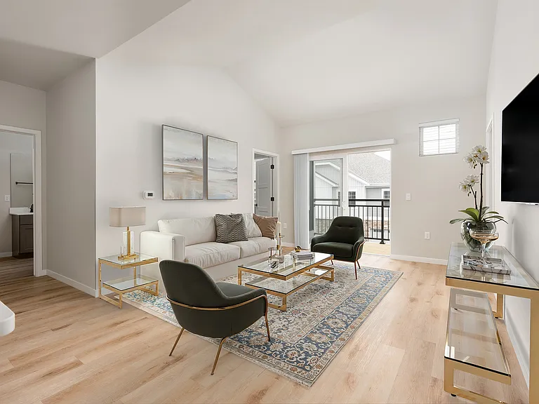 Terrapin Run Stacked Flat Living Room
