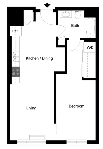 Floor plan B-A6