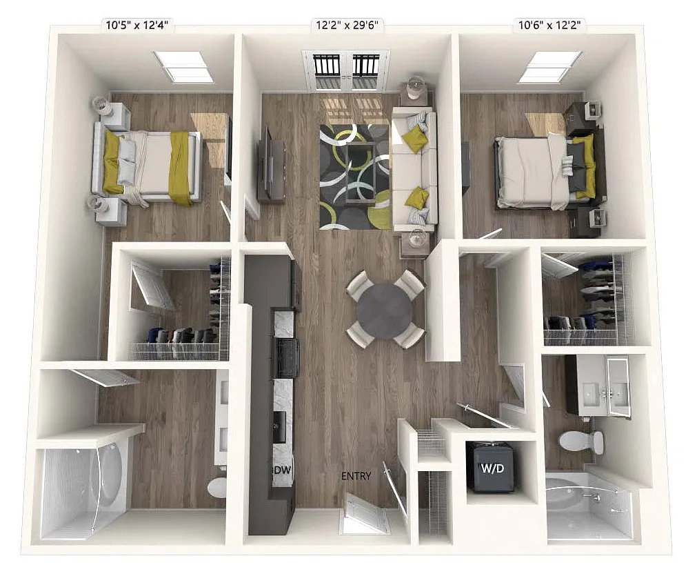 Floor plan BM2-Upgrade-1021-1029sf